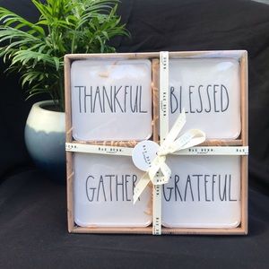 Rae Dunn Fall Coasters